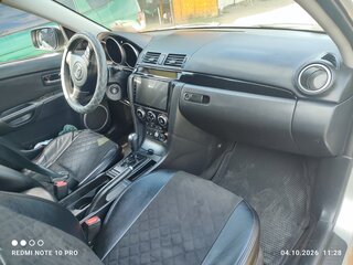 2007 Mazda 3 I (BK) Рестайлинг, серебристый, 450000 рублей, вид 4