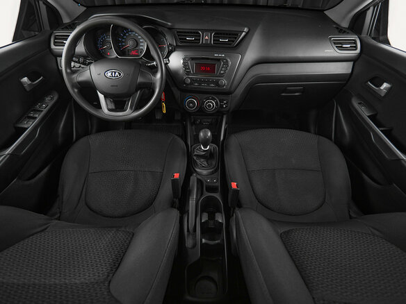 2012 Kia Rio 5-speed III, серый, 700000 рублей - вид 10