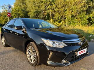 2017 Toyota Camry US Market VII (XV50) Рестайлинг, чёрный, 2150000 рублей, вид 3