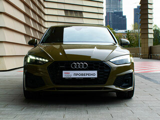 2021 Audi A5 Sportback 45 TFSI II (F5) Рестайлинг, зелёный, 4689000 рублей, вид 3
