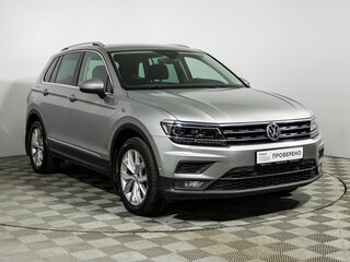 2020 Volkswagen Tiguan II, серебристый, 2049000 рублей, вид 3