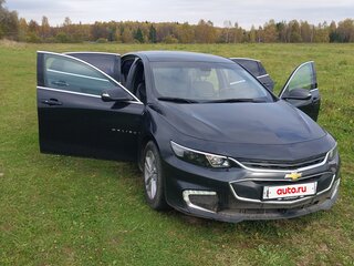 2016 Chevrolet Malibu IX, чёрный, 1450000 рублей, вид 1
