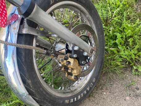 1997 Honda CB 400N, красный, 92000 рублей, вид 3