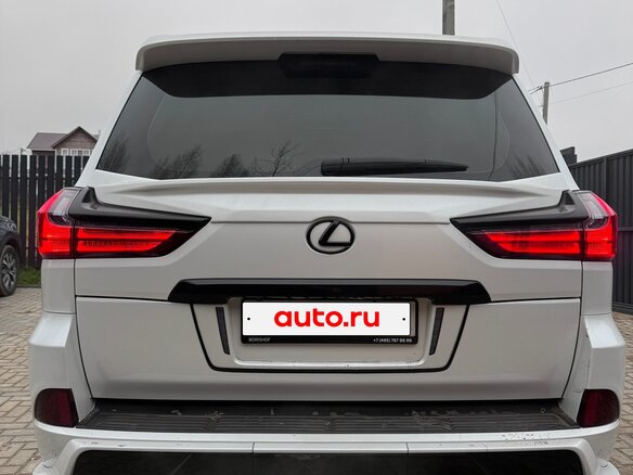 2019 Lexus LX 570 III Рестайлинг 2, белый, 7999999 рублей - вид 7