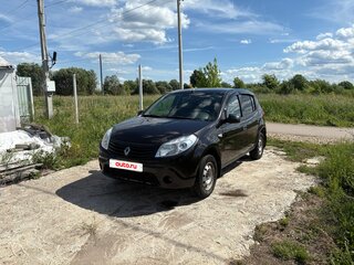 2014 Renault Sandero I, чёрный, 479990 рублей, вид 1