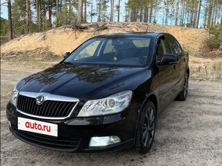 2012 Skoda Octavia II (A5) Рестайлинг, чёрный, 1050000 рублей, вид 1