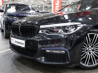 2018 BMW 5 серии 530i xDrive VII (G30/G31/G38), чёрный, 3390900 рублей, вид 2