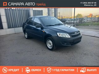 2013 Lada (ВАЗ) Granta I, синий, 227000 рублей, вид 3