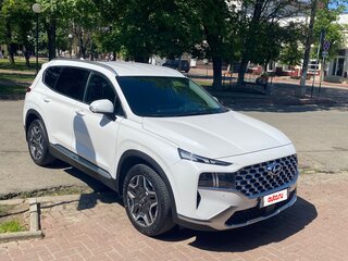 2021 Hyundai Santa Fe IV Рестайлинг, белый, 4100000 рублей, вид 1