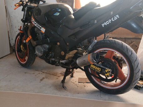 1992 Kawasaki ZZR 400, чёрный, 120000 рублей, вид 3