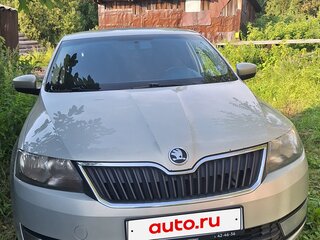 2014 Skoda Rapid I, серебристый, 850000 рублей, вид 3