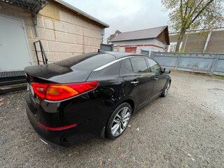 2014 Kia Optima III Рестайлинг, чёрный, 1300000 рублей, вид 4