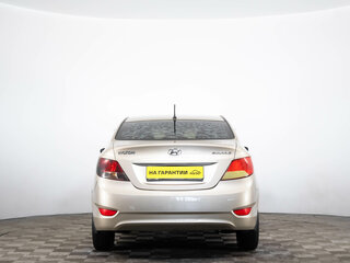 2013 Hyundai Solaris I, бежевый, 579000 рублей, вид 5