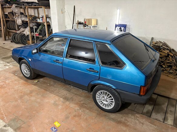 2000 Lada (ВАЗ) 21093i, синий, 130000 рублей - вид 5