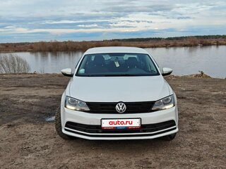 2016 Volkswagen Jetta VI Рестайлинг, белый, 1050000 рублей, вид 2