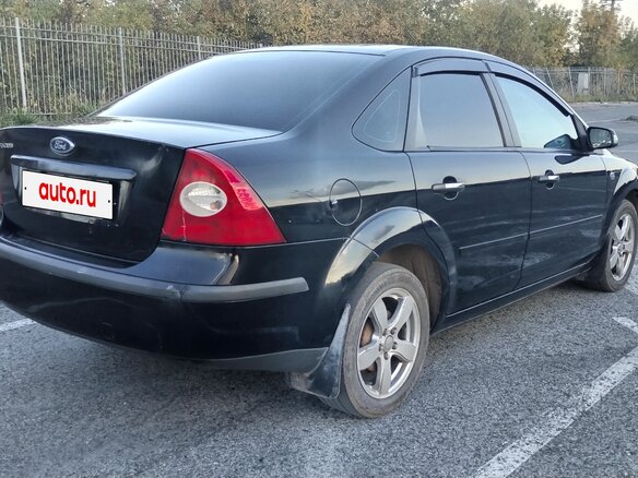 2007 Ford Focus II, чёрный - вид 5