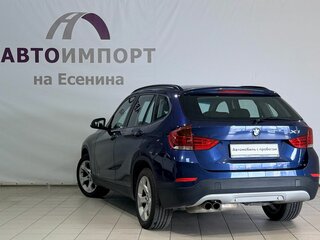 2013 BMW X1 20i I (E84) Рестайлинг, синий, 1245000 рублей, вид 4