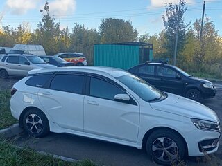 2024 Lada (ВАЗ) Vesta SW I Рестайлинг (NG), белый, 1400000 рублей, вид 4
