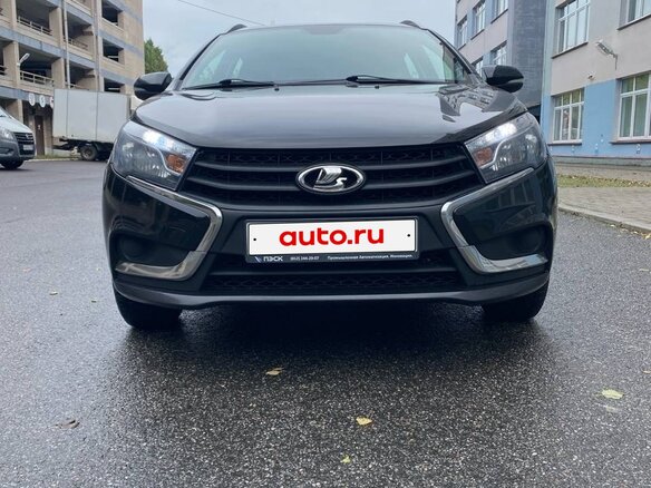2019 Lada (ВАЗ) Vesta SW I, чёрный, 1020000 рублей - вид 1