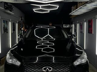2017 Infiniti Q50 I, чёрный, 2000000 рублей, вид 1