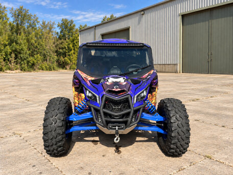 2022 BRP Can-Am Maverick X RS Turbo RR, фиолетовый, 2030000 рублей, вид 2