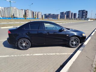 2007 Mitsubishi Lancer X, чёрный, 590000 рублей, вид 2