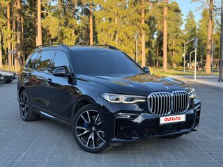 2019 BMW X7 30d I (G07), синий, 7690000 рублей, вид 5