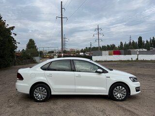 2018 Volkswagen Polo V Рестайлинг, белый, 1300000 рублей, вид 5