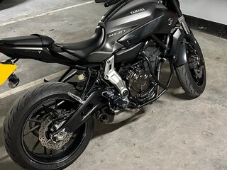 2015 Yamaha MT-07 (FZ-07), серый, 650000 рублей, вид 1