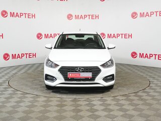 2019 Hyundai Solaris II, белый, 1399000 рублей, вид 2