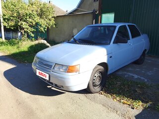 2002 Lada (ВАЗ) 2110, серебристый, 100000 рублей, вид 1