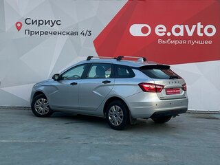 2021 Lada (ВАЗ) Vesta SW I, серебристый, 1060000 рублей, вид 4