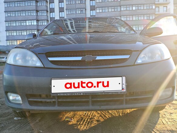 2008 Chevrolet Lacetti I, чёрный, 350000 рублей - вид 1