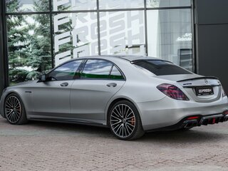 2017 Mercedes-Benz S-Класс AMG 63 AMG Long III (W222, C217) Рестайлинг, серый, 7875000 рублей, вид 2