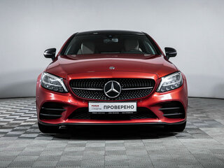 2019 Mercedes-Benz C-Класс 200 IV (W205) Рестайлинг, красный, 3518663 рублей, вид 2