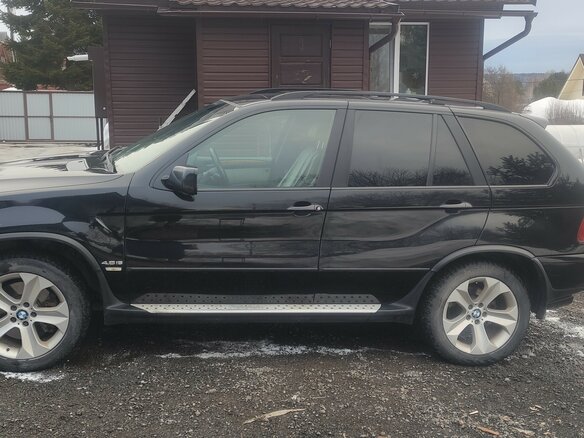 2006 BMW X5 4.8is I (E53) Рестайлинг, чёрный, 1799999 рублей - вид 23