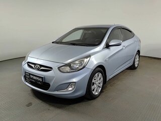 2012 Hyundai Solaris I, серебристый, 810000 рублей, вид 1