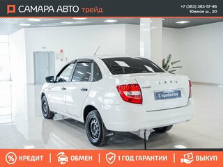 2019 Lada (ВАЗ) Granta I Рестайлинг, белый, 432000 рублей, вид 4