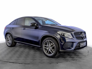 2018 Mercedes-Benz GLE Coupe 350 d I (C292), синий, 5260000 рублей, вид 3