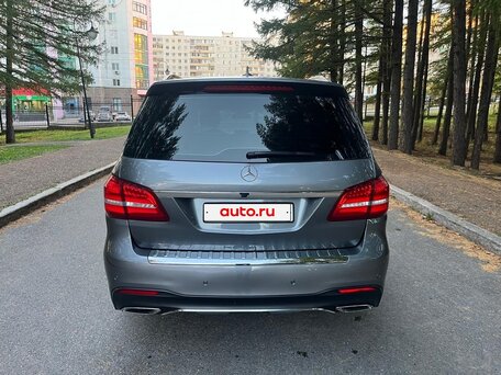 2016 Mercedes-Benz GLS 350 d I (X166), серый, 4100000 рублей, вид 2