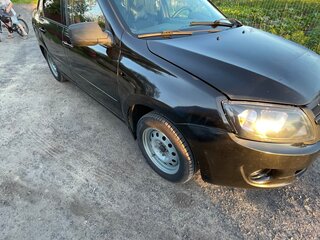 2013 Lada (ВАЗ) Granta I, чёрный, 240000 рублей, вид 1