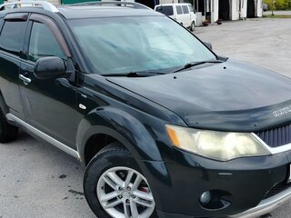 2008 Mitsubishi Outlander II, чёрный, 840000 рублей, вид 2