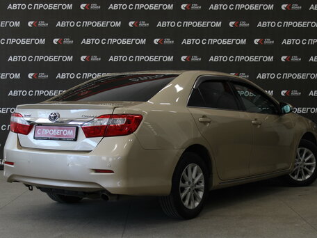 2012 Toyota Camry VII (XV50), бежевый, 1443000 рублей, вид 3