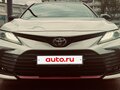 2021 Toyota Camry VIII (XV70) Рестайлинг, белый - вид 1