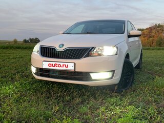 2015 Skoda Rapid I, белый, 750000 рублей, вид 3
