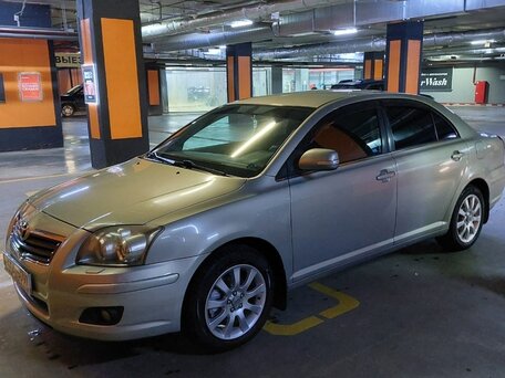 2008 Toyota Avensis II Рестайлинг, серебристый, 850000 рублей, вид 5