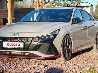 2021 Hyundai Avante N VII, серый, 3200000 рублей, вид 5