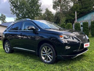 2014 Lexus RX 450h III Рестайлинг, чёрный, 2500000 рублей, вид 3