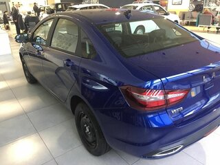 2026 Lada (ВАЗ) Vesta I Рестайлинг (NG), синий, 1687950 рублей, вид 4