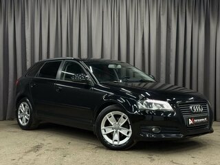 2009 Audi A3 II (8P) Рестайлинг 2, чёрный, 649777 рублей, вид 3